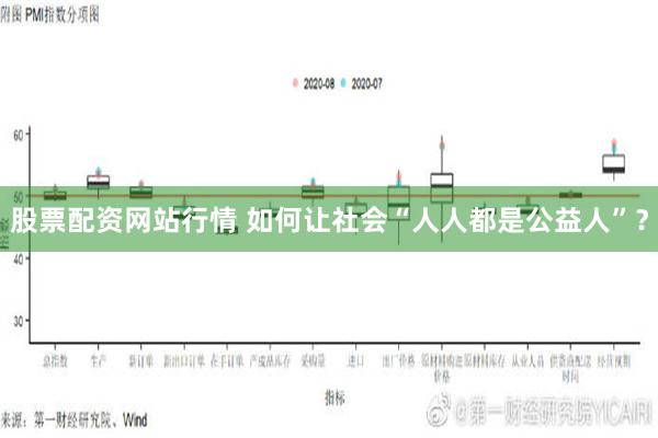 股票配资网站行情 如何让社会“人人都是公益人”？