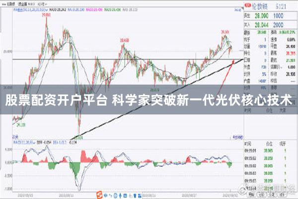 股票配资开户平台 科学家突破新一代光伏核心技术