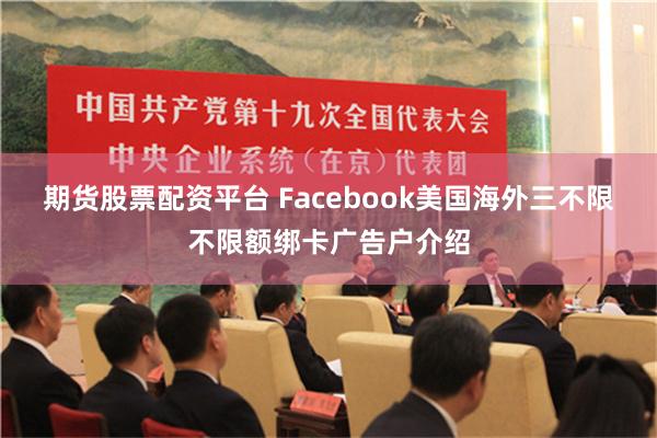 期货股票配资平台 Facebook美国海外三不限不限额绑卡广告户介绍