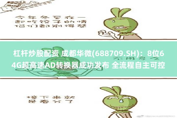 杠杆炒股配资 成都华微(688709.SH)：8位64G超高速AD转换器成功发布 全流程自主可控